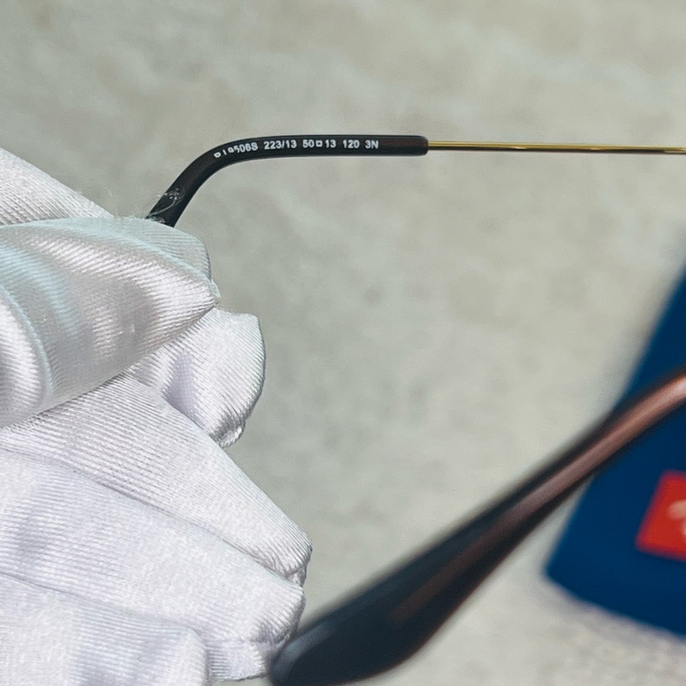 Ray-Ban Toddler Aviator Sunglasses Gold Frame Brown Lenses Baby Kids - Picture 9 of 11